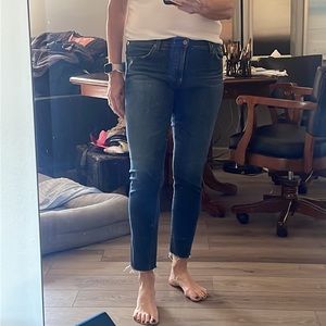 AG “the legging ankle” Super Skinny Ankle Size 32R raw hem